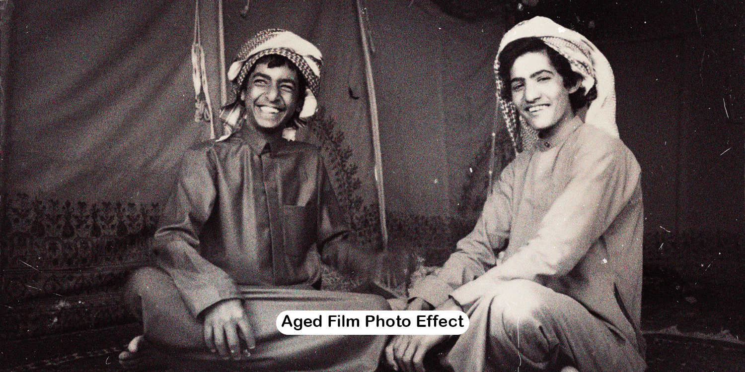Aged Film Photo Effect